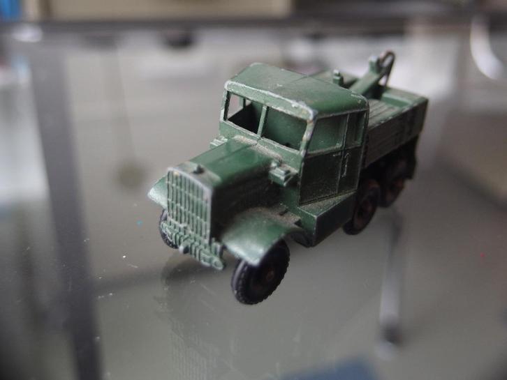 Matchbox Scammel Breakdown truck no 64 (1959-1965), Hobby en Vrije tijd, Modelauto's | 1:50, Gebruikt, Bus of Vrachtwagen, Matchbox