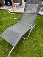 Ligbed tuin grijs, Ophalen, Zo goed als nieuw, Kunststof
