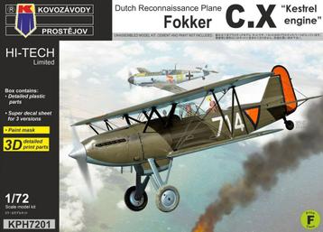 KP Fokker C.X Luchtvaartafdeeling Mei 1940 in Nederland 1/72 beschikbaar voor biedingen