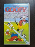 Disney VHS - Goofy is Knettergek op Voetbal (Nederlands), Gebruikt, Tekenfilm, Alle leeftijden, Ophalen of Verzenden