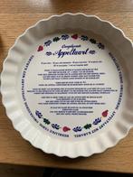 Nieuwe boerenbont ribbel ovenschaal ,Met recept, Nieuw, Ophalen of Verzenden, Schaal of Schalen, Aardewerk