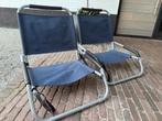 Strandstoeltjes laag, Caravans en Kamperen, Ophalen, Gebruikt, Campingstoel
