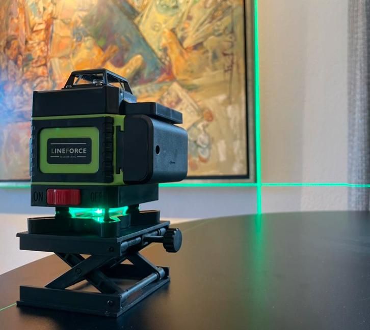 NIEUW 16 lijnen kruislijnlaser 4D zelfnivellerend, Doe-het-zelf en Verbouw, Meetapparatuur, Nieuw, Ophalen of Verzenden