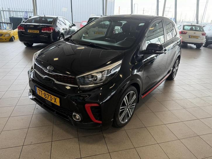 Kia Picanto 1.0 T-GDI GT-Line (bj 2018), Auto's, Kia, Bedrijf, Te koop, Picanto, ABS, Achteruitrijcamera, Airbags, Airconditioning
