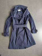 Donkerblauwe trenchcoat Mint&Berry, zgan, maat 38, Ophalen of Verzenden, Zo goed als nieuw, Maat 38/40 (M), Blauw
