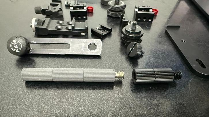 Camera rig accessoires – DJI, Matthews,K&M, cold shoe etc, Audio, Tv en Foto, Fotografie | Statieven en Balhoofden, Zo goed als nieuw