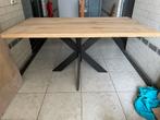 Tafel nieuw 160x90 cm blad is nog onbehandeld, Huis en Inrichting, Tafels | Eettafels, Ophalen, Nieuw, 50 tot 100 cm, 150 tot 200 cm