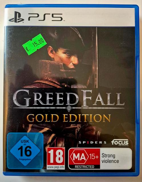 GreedFall Gold Edition - PS5 Game 🔮🔮🔮, Spelcomputers en Games, Games | Sony PlayStation 5, Gebruikt, Ophalen of Verzenden