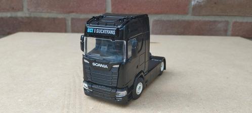 TEKNO SCANIA SUCA TRANS zie omschrijving, Hobby en Vrije tijd, Modelauto's | 1:50, Zo goed als nieuw, Bus of Vrachtwagen, Tekno