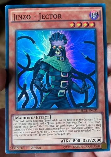 Yu-Gi-Oh! Jinzo - Jector SECE 1st Edition ! beschikbaar voor biedingen