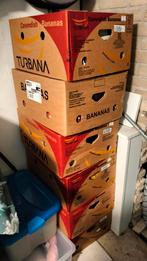 Volle bananen dozen., Doe-het-zelf en Verbouw, Kratten en Dozen, Doos, Minder dan 35 cm, Minder dan 50 cm, Ophalen of Verzenden