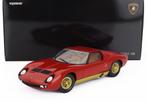 Kyosho 1:18 Lamborghini Miura P400 1968 Red/Gold, Ophalen of Verzenden, Nieuw, Auto, Overige merken