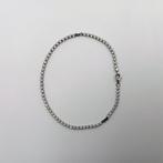 Zilveren tennis armband, Ophalen of Verzenden, Gebruikt, Zilver, Zilver