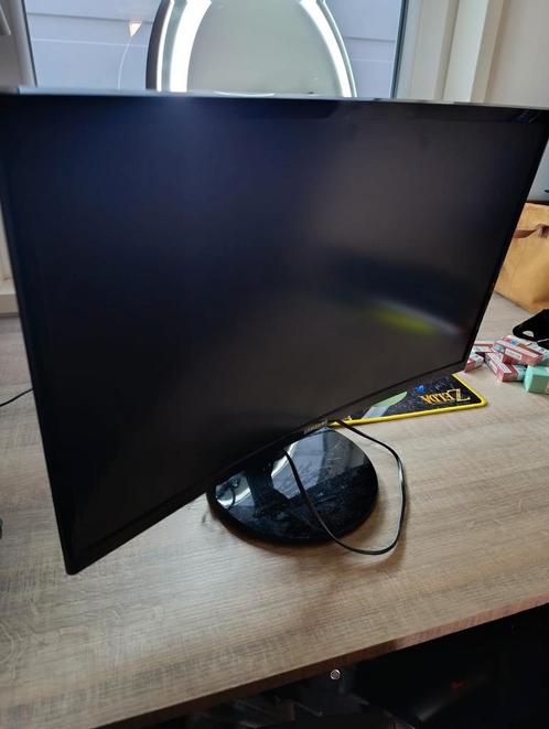 Samsung Curved Monitor 24 inch - C24F390FHU, Computers en Software, Monitoren, Zo goed als nieuw, 60 Hz of minder, HDMI, VGA, Curved