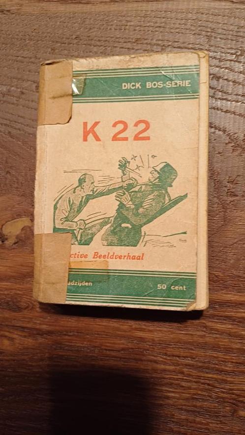 Dick Bos-serie, K22, Boeken, Stripboeken, Gelezen, Eén stripboek, Ophalen of Verzenden