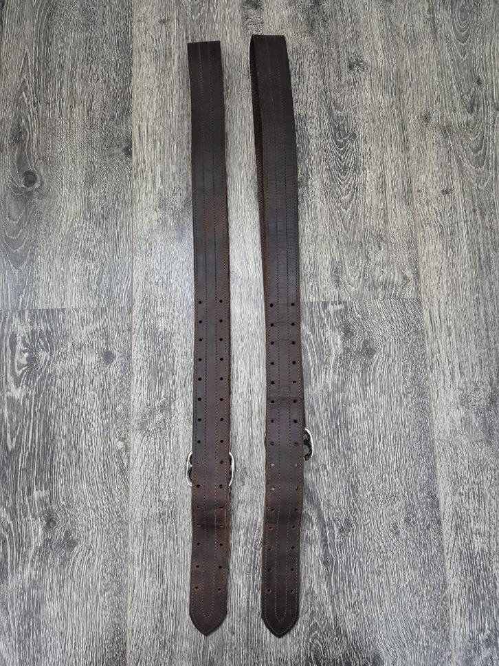 Barefoot brede beugelriemen leer, bruin, Dieren en Toebehoren, Paarden en Pony's | Hoofdstellen en Tuigage, Zo goed als nieuw