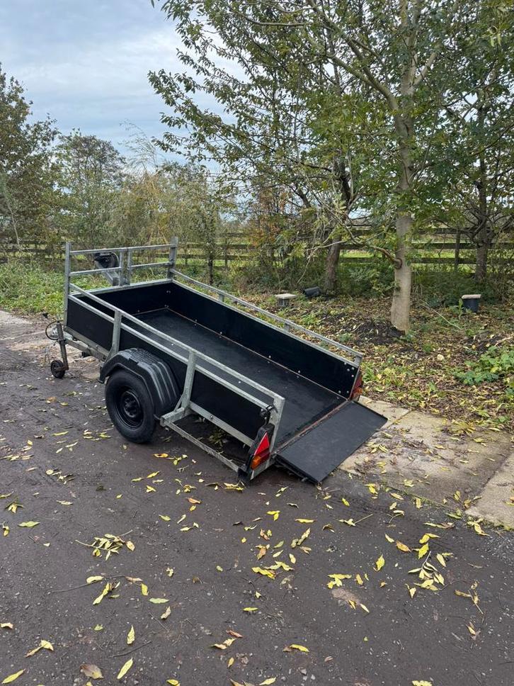 Enkelasser kiepper, Auto diversen, Aanhangers en Bagagewagens, Zo goed als nieuw, Ophalen