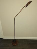 Koperen vloerlamp (dimbaar), Huis en Inrichting, Lampen | Vloerlampen, Ophalen, Gebruikt, Vintage-achtig, Metaal