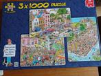 Puzzels Jan van Haasteren, Hobby en Vrije tijd, Denksport en Puzzels, Ophalen, 500 t/m 1500 stukjes, Zo goed als nieuw, Legpuzzel