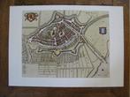 reproductie plattegrond Brielle, Den Briel, Joan Blaeu, 1649, Gelezen, Voor 1800, Joan Blaeu, Ophalen of Verzenden
