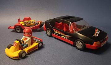 Playmobil 4442 Auto met Go-Kart beschikbaar voor biedingen