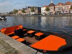 Rivaal 606 sloep – mat zwart met Honda 20pk (10 vaaruren), Watersport en Boten, Sloepen, Ophalen, 10 tot 30 pk, Gebruikt, 6 meter of meer