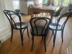 Stoelen, Huis en Inrichting, Ophalen, Gebruikt, Zwart, Vier