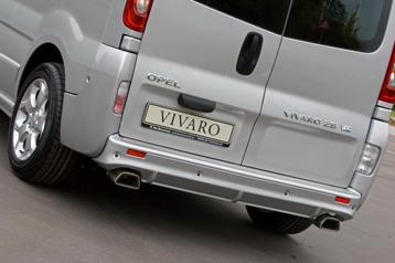 Achter skirt en bumperplaat Opel Vivaro vanaf 2005 beschikbaar voor biedingen