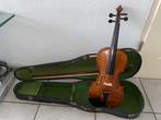 Antieke viool compleet met strijkstok en koffer, Muziek en Instrumenten, Strijkinstrumenten | Violen en Altviolen, Ophalen of Verzenden