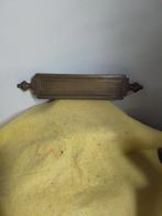 14131) mooie messing  brievenbus klep  uitwendig 400x80mm, Antiek en Kunst, Ophalen of Verzenden