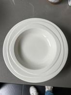 Jamie Oliver Waves service 4 diepe borden 23cm, Ophalen of Verzenden, Zo goed als nieuw, Bord(en), Overige stijlen