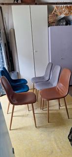 6 eetkamerstoelen, Ophalen, Gebruikt, Overige kleuren, Vijf, Zes of meer stoelen