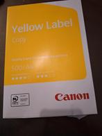 Canon yellow label copy kopieerpapier, Ophalen of Verzenden, Nieuw, Overige typen, Canon