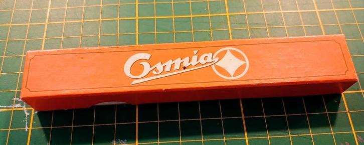 Vintage Osmia 122 EF vulpen-doosje, Verzamelen, Pennenverzamelingen, Zo goed als nieuw, Vulpen, Overige merken, Ophalen of Verzenden