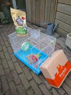 Hamsterkooi met toebehoren, Dieren en Toebehoren, Ophalen, Minder dan 75 cm, Kooi, Minder dan 60 cm