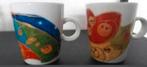 Twee Bekers Design Elma, Huis en Inrichting, Keuken | Servies, Keramiek, Ophalen of Verzenden, Zo goed als nieuw, Overige stijlen