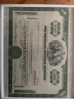 Vintage aandeelcertificaten Amerika, Ophalen of Verzenden, Noord-Amerika