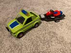 PLAYMOBIL GRASMAAIER EN AUTO, Kinderen en Baby's, Speelgoed | Playmobil, Ophalen of Verzenden, Zo goed als nieuw, Complete set