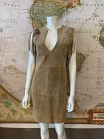 Leren western jurk van Ibana Rouge maat S 36, Kleding | Dames, Jurken, Douwenmaat 8-3 Meppel, Info@again.nu, Bruin, Ophalen of Verzenden