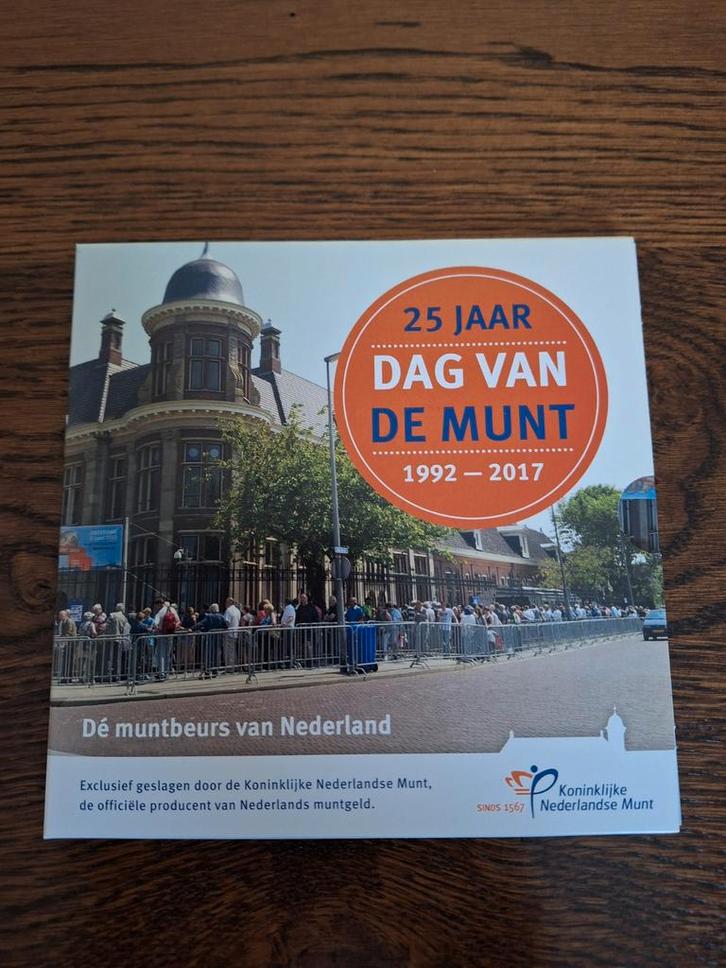 25 Jaar Dag van de Munt 1992-2017, Postzegels en Munten, Munten en Bankbiljetten | Verzamelingen, Munten, Nederland, Ophalen of Verzenden