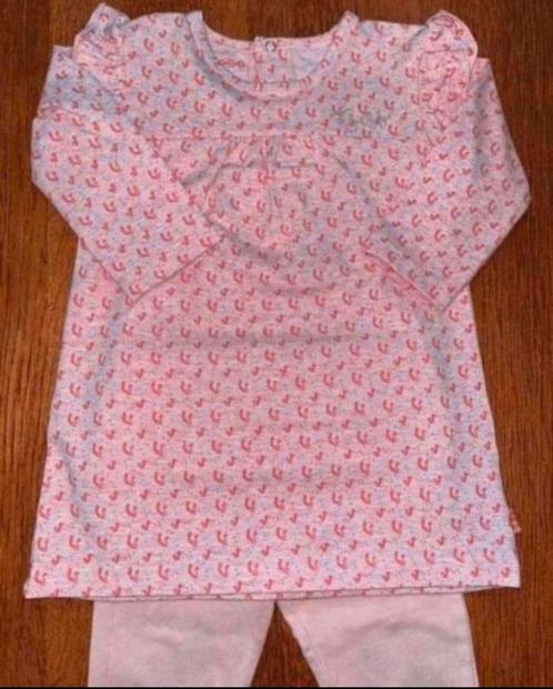 BESS jurk mt 68 met roesjes lichtroze NIEUW, Kinderen en Baby's, Babykleding | Maat 68, Zo goed als nieuw, Meisje, Jurkje of Rokje