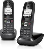 Gigaset AS405 Duo DECT telefoon, Ophalen of Verzenden, Zo goed als nieuw, 2 handsets