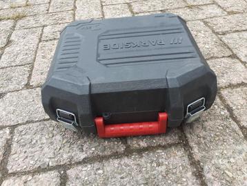 Parkside accuboormachine LEEG koffer kist gereedschapskist  beschikbaar voor biedingen