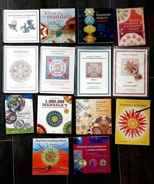 Mandala tekenen., Hobby en Vrije tijd, Tekenen, Zo goed als nieuw, Boek of Gids, Ophalen