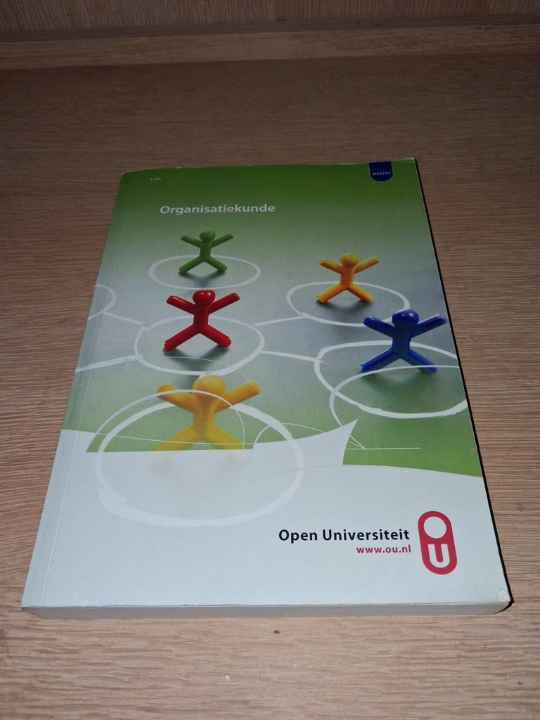 Organisatiekunde - Open Universiteit (2017 eerste druk), Boeken, Studieboeken en Cursussen, Gelezen, Diverse auteurs, Gamma, HBO