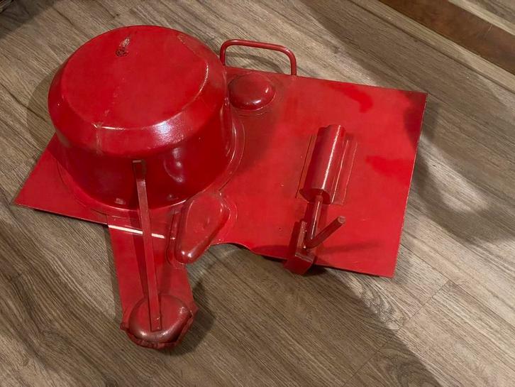 Rode Metalen Koppelingsafdekking voor Mat 64 trein van de NS, Verzamelen, Spoorwegen en Tramwegen, Zo goed als nieuw, Trein, Overige typen