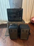 Vintage Stereo Toren uit de jaren 80, Audio, Tv en Foto, Stereo-sets, Philips, Gebruikt, Cassettedeck, Losse componenten