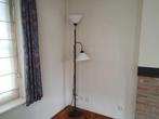 Staande vloerlamp met leeslamp, Ophalen, Zo goed als nieuw, Glas, 150 tot 200 cm