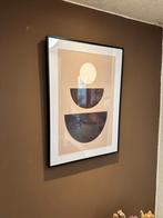 retro print in lijst 50x70, Huis en Inrichting, Woonaccessoires | Wanddecoraties, Ophalen, Zo goed als nieuw
