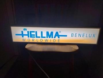👉 Mooie reclame lichtbak van Hellma Benelux Worldwide  beschikbaar voor biedingen